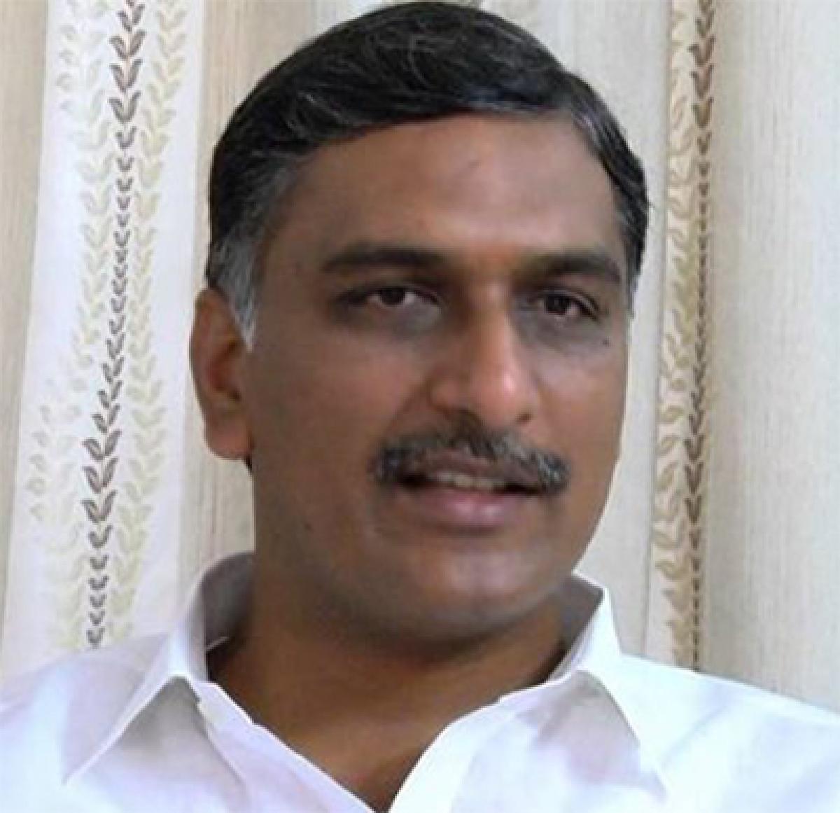 Harish Rao continues tirade against Naidu